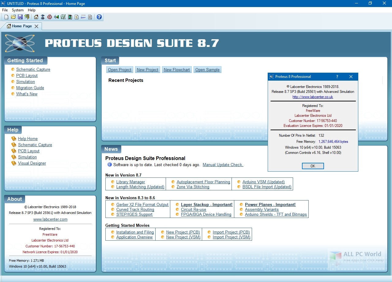 Proteus Design Suite 8.5 Free Download